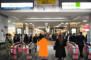 京王線笹塚駅から道順１